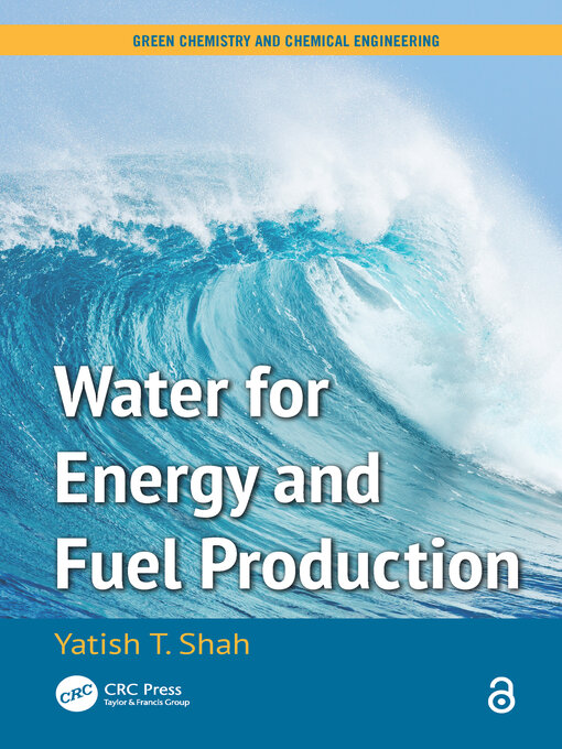תמונה של  Water for Energy and Fuel Production